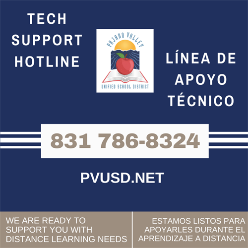 Tech Support Hotline information (831) 786-8324